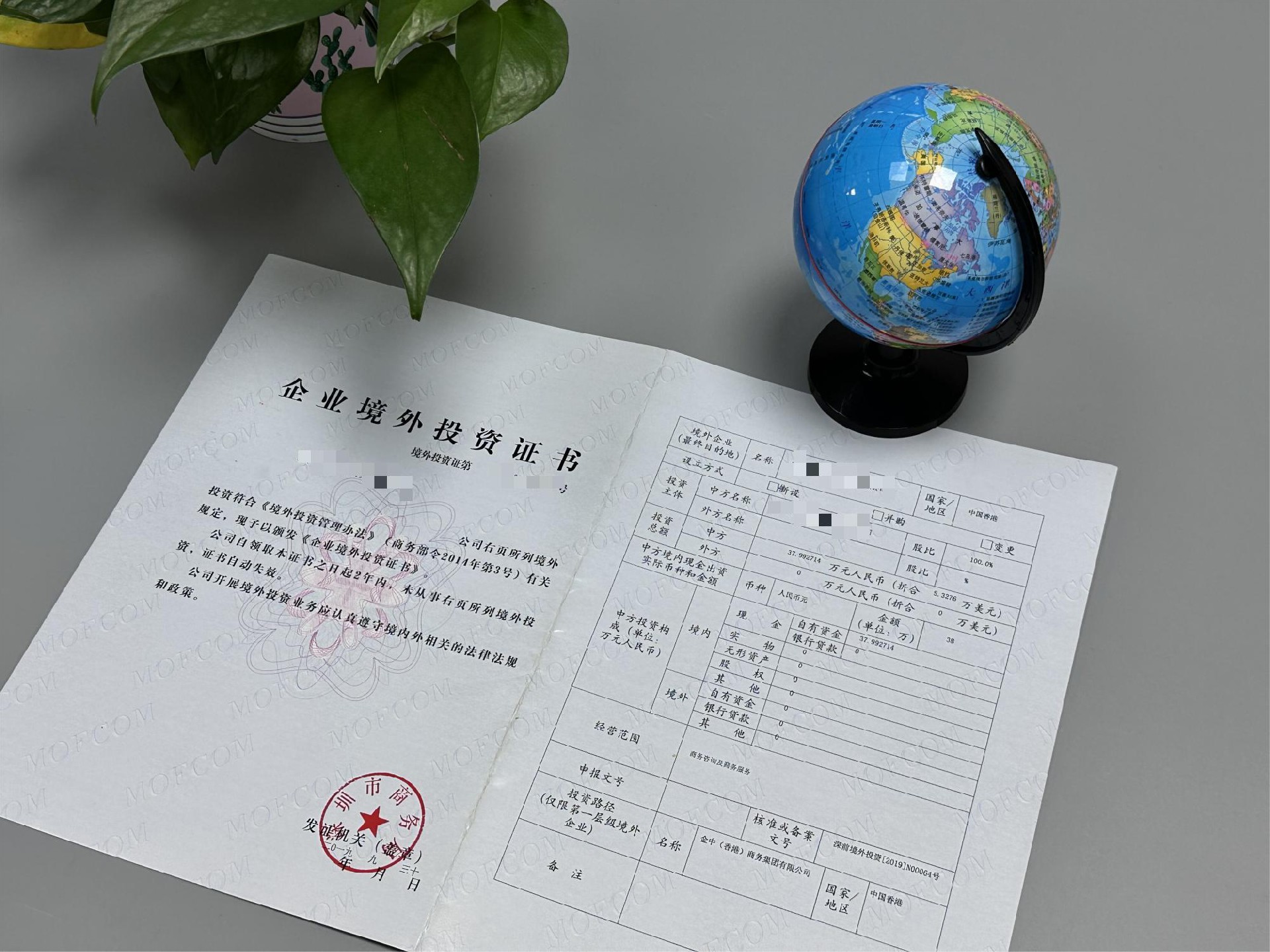 境外投資備案 境外投資備案